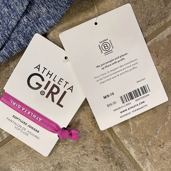 Athleta Girl jogger. Size M. New with tags. - Picture 2 of 4